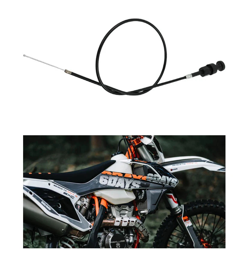 LINGQI Replacement Starter Choke Cable Fit for  PW50 PY50 Pit Pro Dirt Bike Y-Zinger Peewee 50 Mini Dirt Bike