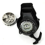 Lyr For  Moto Quad ATV Black Alloy Pull Start Recoil Starter with Screws  2 Stroke 47cc 49cc Pocket Coolster SX50 Mini Dirt Bike