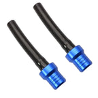Motorcycle Gas Fuel Cap Single Way Valves Vent Breather Hoses Tubes For Motocross ATV Quad Dirt Pit Bike Fuel Tank Breather Pipe