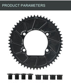 RIRO 110 BCD Chainring 9/10/11/12S Road Bike Chainring Aluminum Alloy Road Bicycle Chainwheel for SHIMANO R7000 R8000 R9100