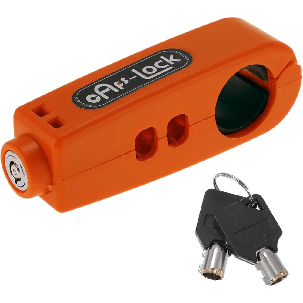 Mini Electric Vehicle Bike Bike Handlebars Lock Brake Lock Anti-Theft Grip Lock Combo bicycle security equipment adjustable