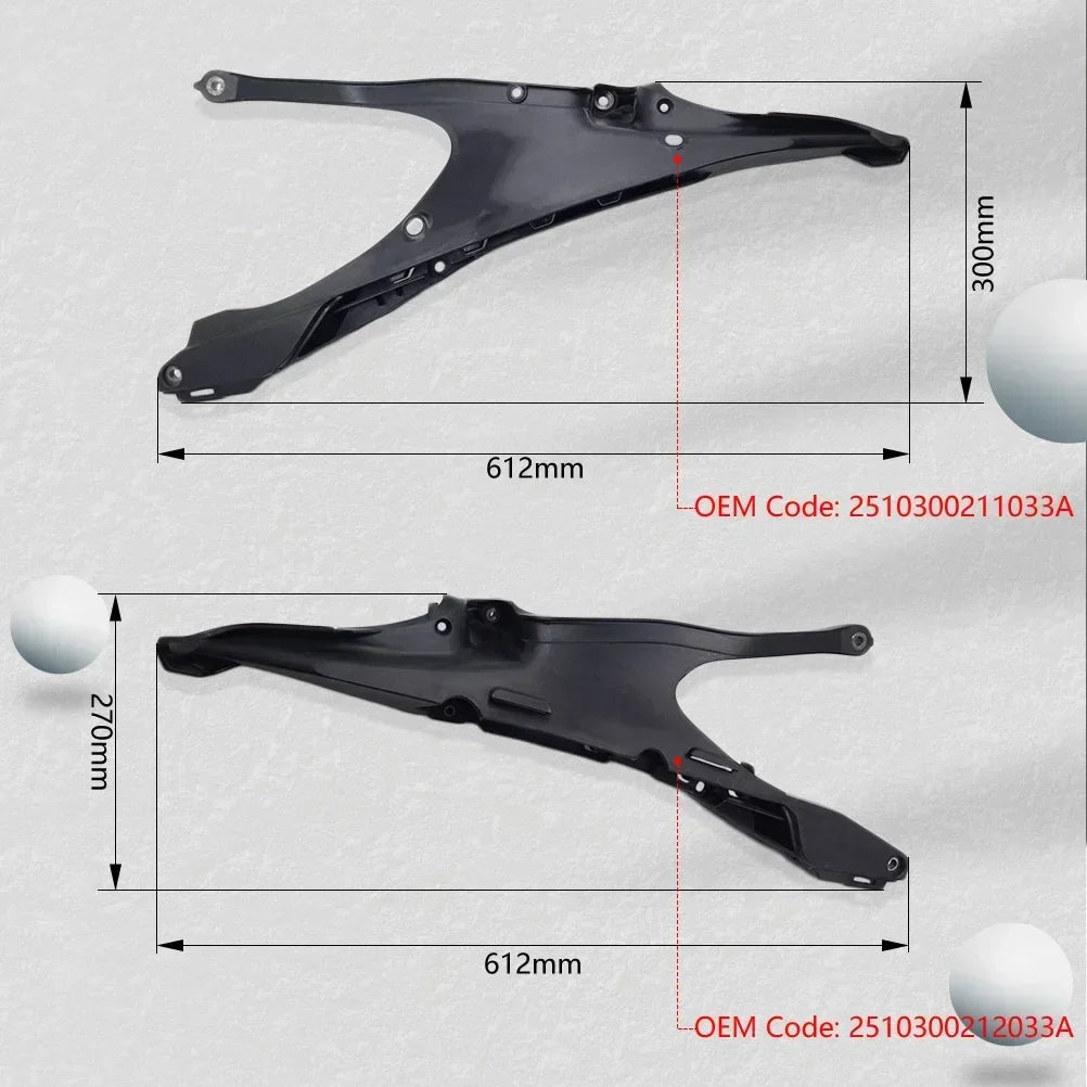 OTOM 19-22 Strengthen Motorcycle Subframe Left Right Rear Frame for HUSQVARNA FC FE FS FX TC TE TX 250 350 450 501 Dirt Bike