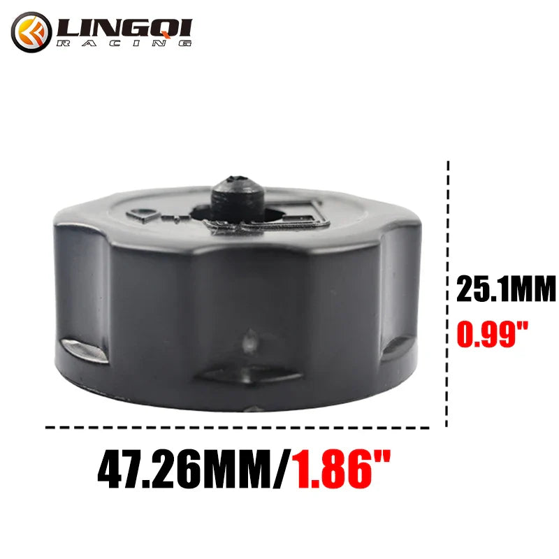 Universal Off Road Vehicle Fuel Gas Tank Cap Lid Replacement Plastic Covers for 49cc 70cc 90CC 110cc ATV Dirt Bike Accessories