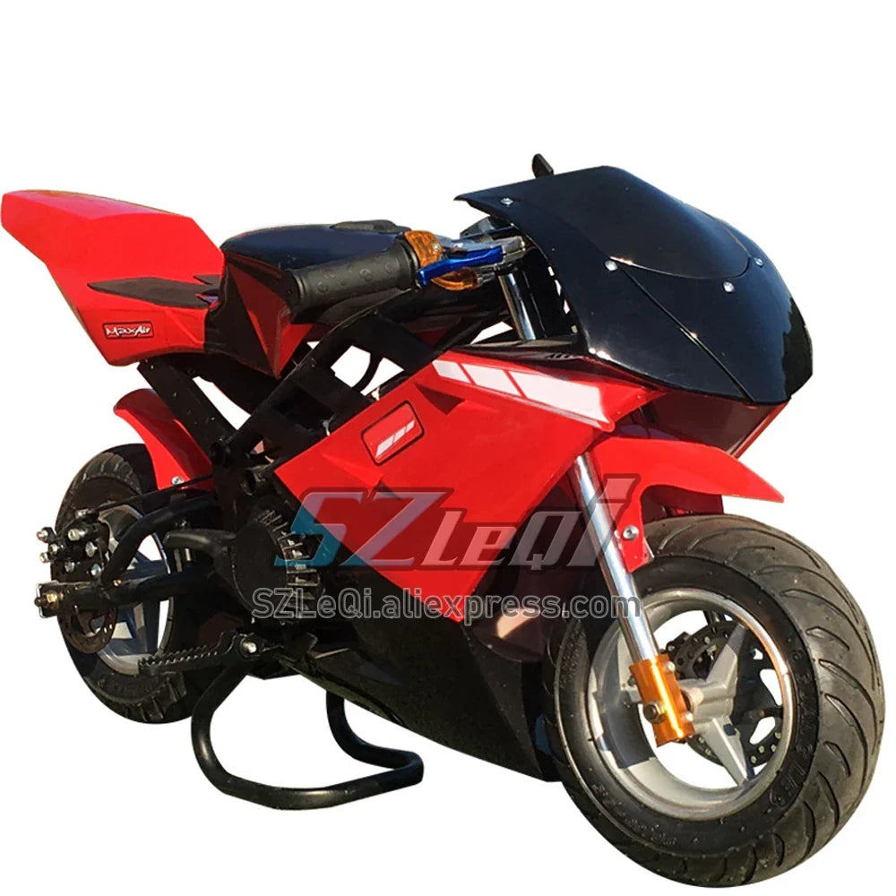 49CC 50CC 2-Stroke Gasoline MINI Motorcycle Street Sports Racing Small Dirt Bikes Adult Children Boy Girl Child Men Women MOTO