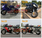 49CC 50CC 4-Stroke Gasoline MINI Motorcycle Street Sports Racing Small Dirt Bikes Adult Children Boy Girl Child Men Women MOTO
