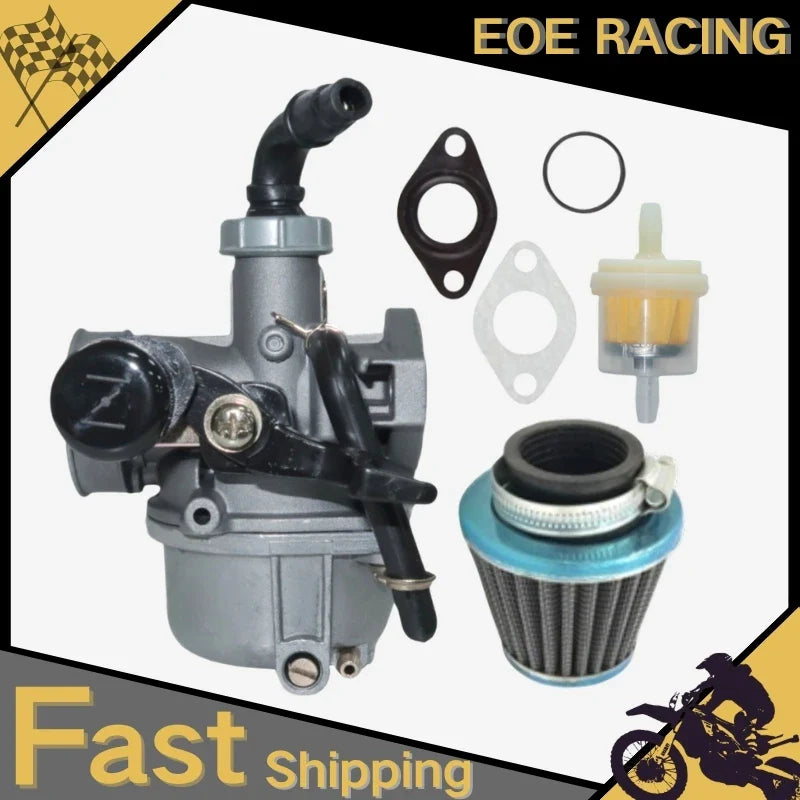 19mm Motorcycle Carburetor For Keihin pz19 50cc 70cc 90cc 110cc Engine Kawasaki KFX 50 70 90 110 ATV Quad Dirt Pit Motor Bike