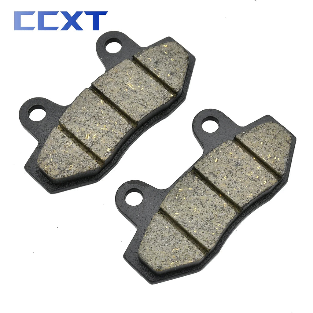 Motorcycle Front and Rear Brake Pads for 50cc 70cc 90cc 110cc 125cc 140cc to 170cc 200cc 250cc Pit Dirt Bike ATV Quad Motocross
