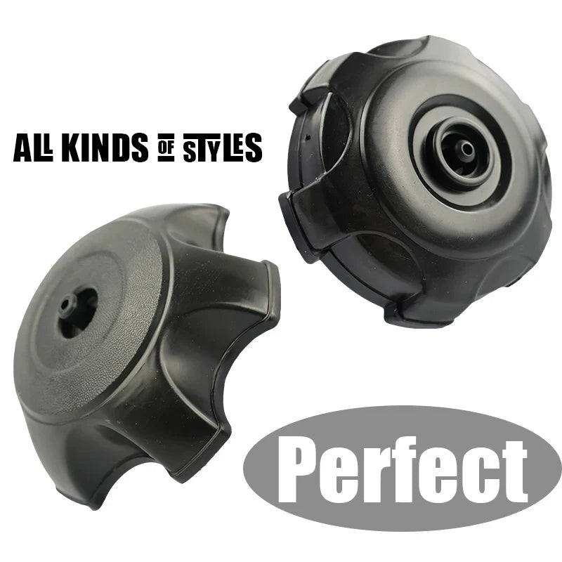 Universal Off Road Vehicle Fuel Gas Tank Cap Lid Replacement Plastic Covers for 49cc 70cc 90CC 110cc ATV Dirt Bike Accessories