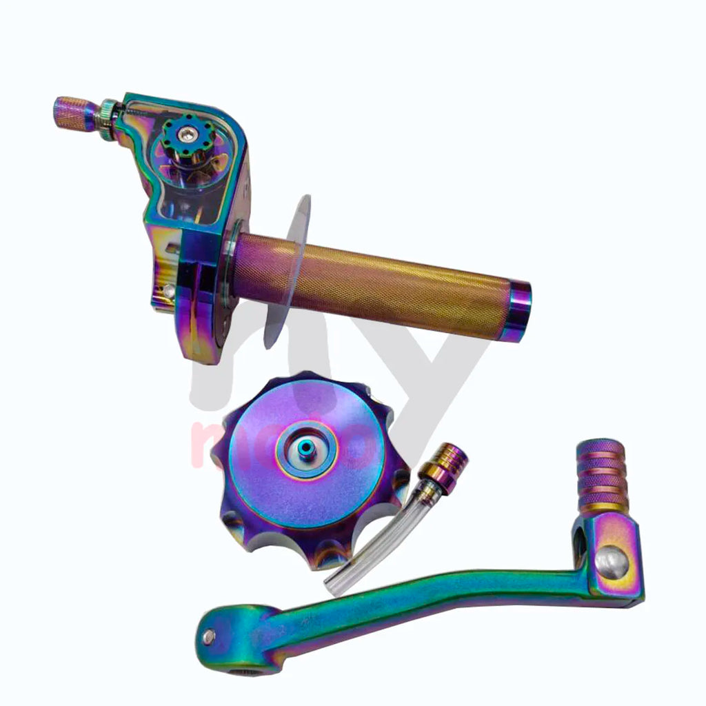 Universal 50mm CNC Aluminum Racing Gas Fuel Tank Cap With Vent Cap For Yamaha Kawasaki Honda KTM Suzuki Motorcycle Dirt Bike ATV