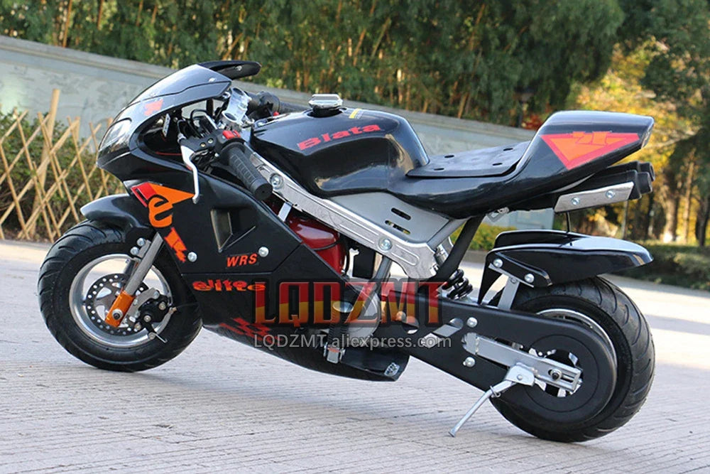 49CC 50CC 4-Stroke Gasoline MINI Motorcycle Street Sports Racing Small Dirt Bikes Adult Children Boy Girl Child Men Women MOTO