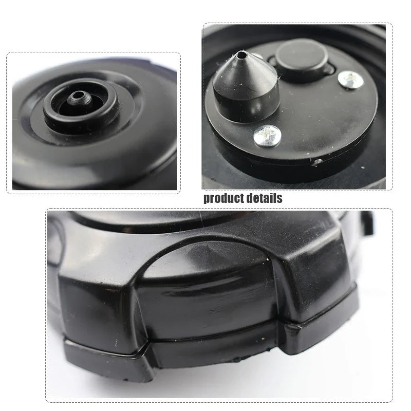 Universal Off Road Vehicle Fuel Gas Tank Cap Lid Replacement Plastic Covers for 49cc 70cc 90CC 110cc ATV Dirt Bike Accessories