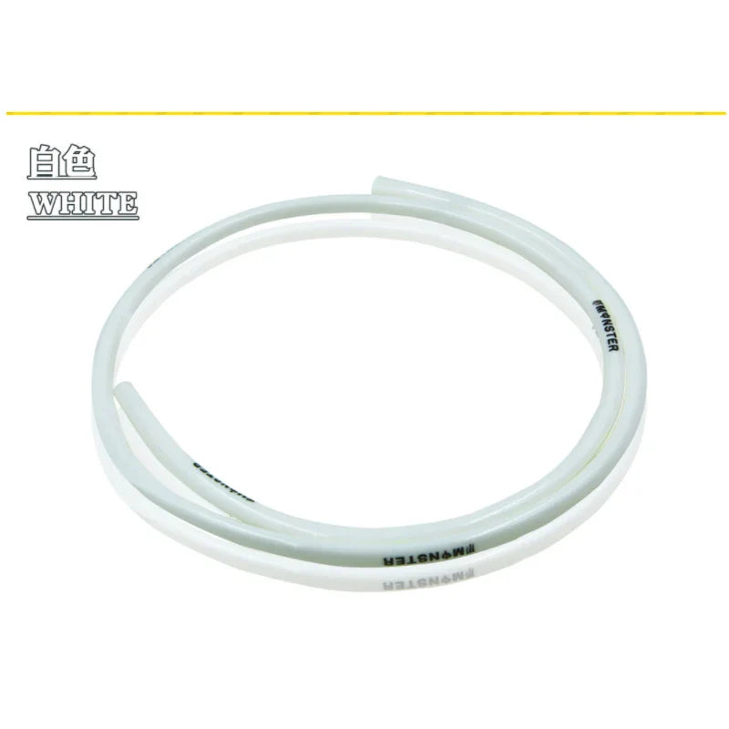 1M Motorcycle Hose 6mm Petrol Fuel Line Hose Gas Oil Pipe Tube For Mini Moto Dirt Bike Green Red Black Orange Pink Blue