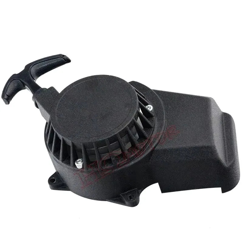 Lyr For  Moto Quad ATV Black Alloy Pull Start Recoil Starter with Screws  2 Stroke 47cc 49cc Pocket Coolster SX50 Mini Dirt Bike