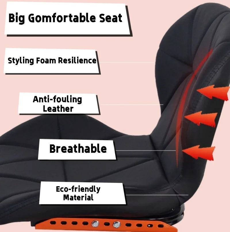 Mini Electric Tricycle With Passenger Seat For Elderly 250w 24v Lightweight Family Electric Bike 3 Wheel For Women Man Adult