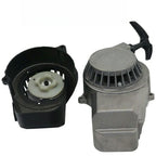 Lyr For  Moto Quad ATV Black Alloy Pull Start Recoil Starter with Screws  2 Stroke 47cc 49cc Pocket Coolster SX50 Mini Dirt Bike