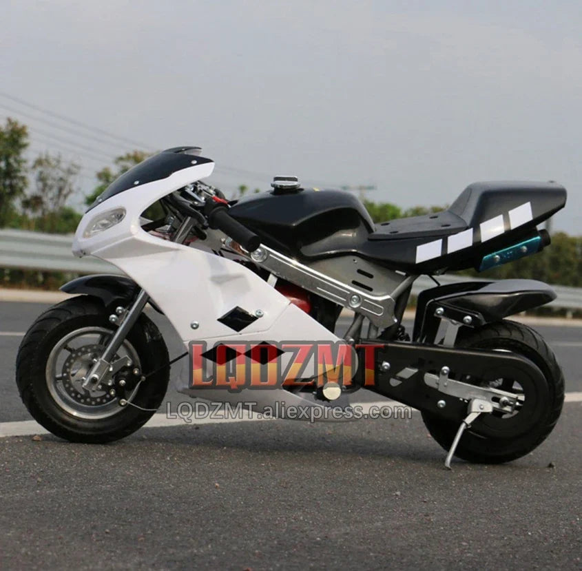 49CC 50CC 4-Stroke Gasoline MINI Motorcycle Street Sports Racing Small Dirt Bikes Adult Children Boy Girl Child Men Women MOTO