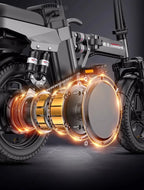 전기 자전거 Folding Electric Bicycles For Driving, Ultra-light and Portable Mini Lithium Batteries E Bike