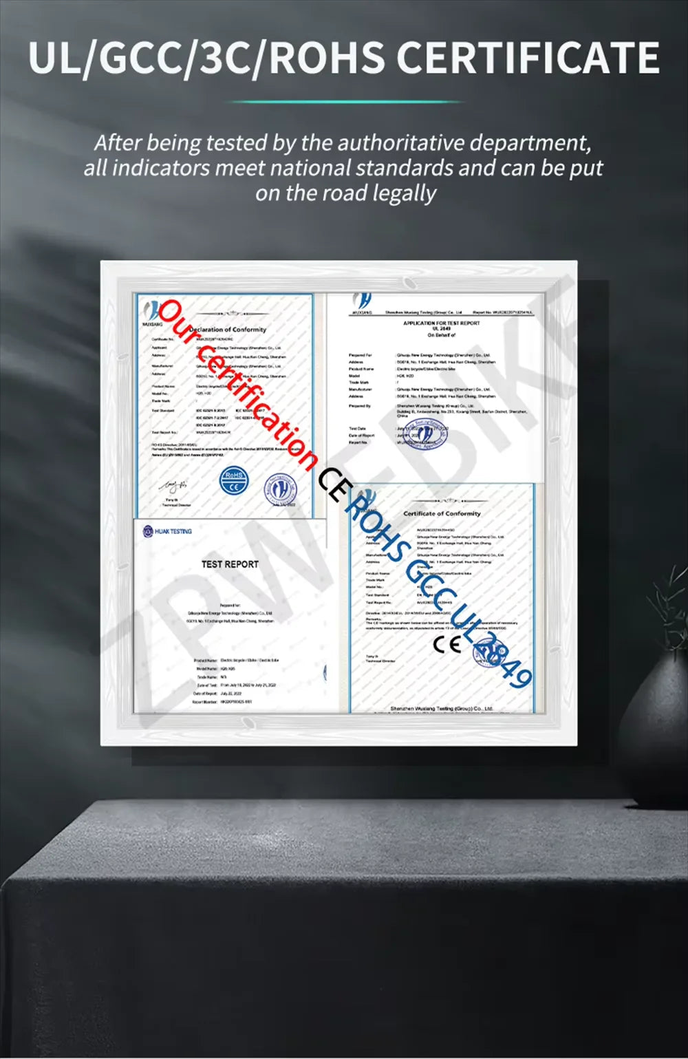 Deepower Electric Bike 2000W 48V 60AH 20Inch Fat Tire Mountain Ebike for Adults Disc Brake Off-Road Adventure Electric Bicycle