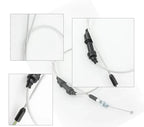 LINGQI Universal Throttle Cable Line for 49cc 50cc 70cc 90cc 110cc 125cc ATV Quad 4 Wheeler Mini Pit Dirt Bike