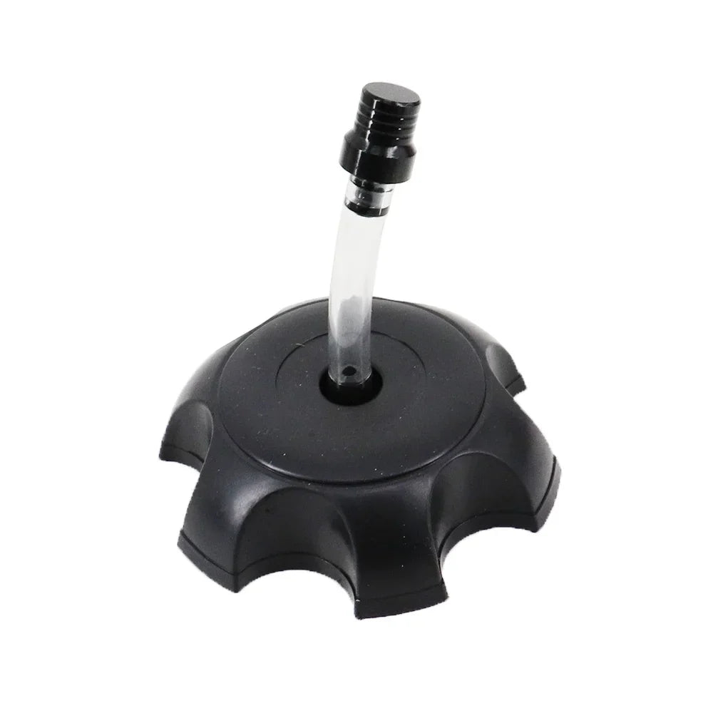 Universal 50mm Plastic Black Racing Gas Fuel Tank Cap With Vent Cap For Yamaha Kawasaki Honda Suzuki Motorcycle Dirt Bike ATV
