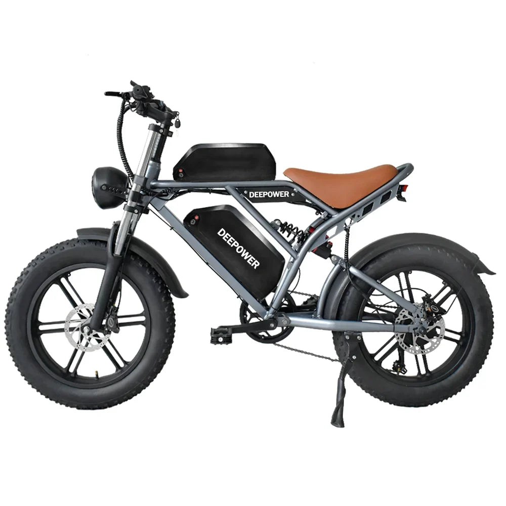 1000W Motor Electric bike 48V 55AH 20-inch Snow Tire Electric bicycle Outdoor adult Off-Road Bicycle Mountain Ebike