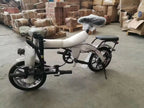 China Factory Mini Size Folding Electric Bicycle 48V 14 Inch Electric City Bike Foldable Electric Bike