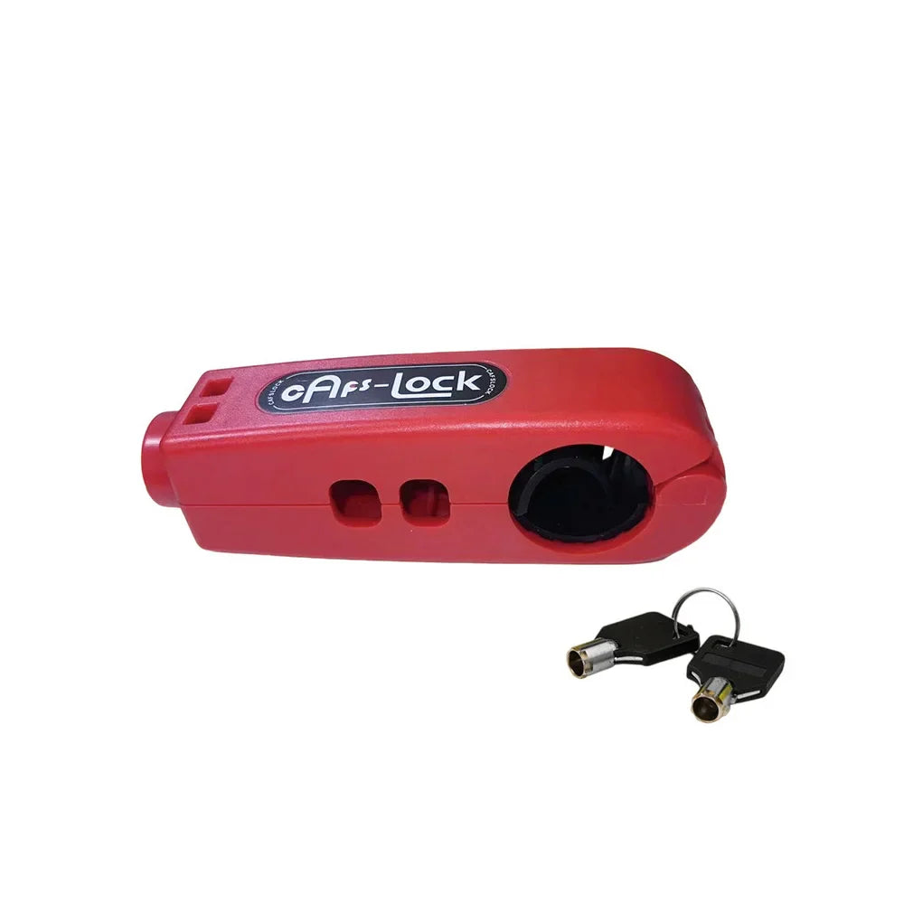 Mini Electric Vehicle Bike Bike Handlebars Lock Brake Lock Anti-Theft Grip Lock Combo bicycle security equipment adjustable