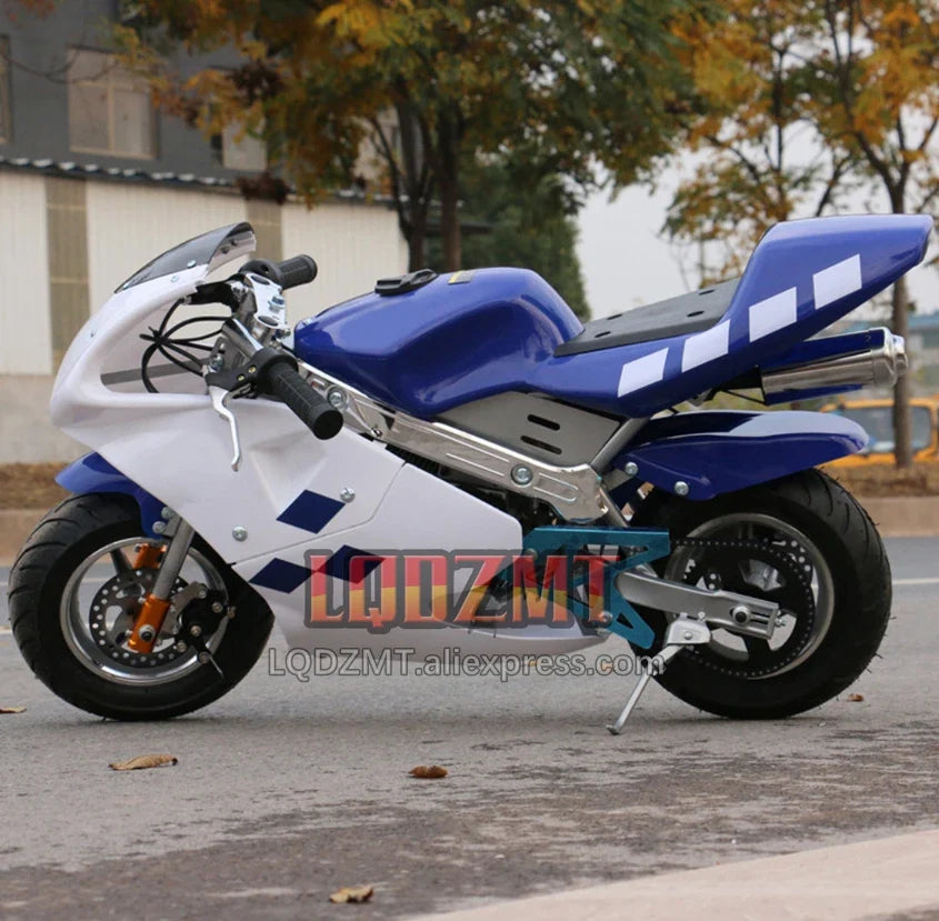 49CC 50CC 4-Stroke Gasoline MINI Motorcycle Street Sports Racing Small Dirt Bikes Adult Children Boy Girl Child Men Women MOTO