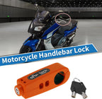 Mini Electric Vehicle Bike Bike Handlebars Lock Brake Lock Anti-Theft Grip Lock Combo bicycle security equipment adjustable
