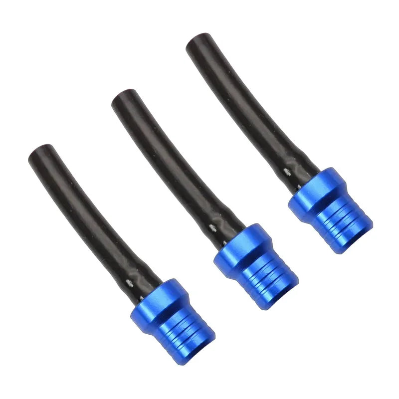 Motorcycle Gas Fuel Cap Single Way Valves Vent Breather Hoses Tubes For Motocross ATV Quad Dirt Pit Bike Fuel Tank Breather Pipe
