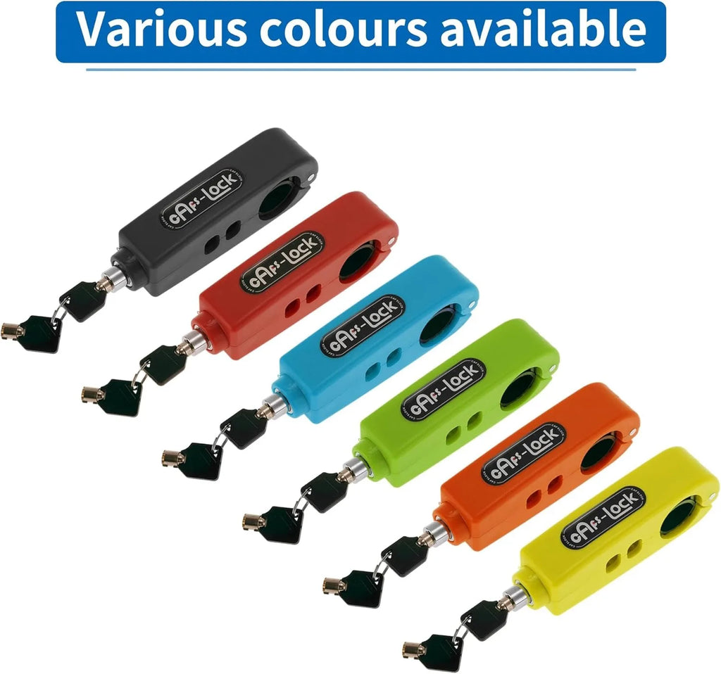 Mini Electric Vehicle Bike Bike Handlebars Lock Brake Lock Anti-Theft Grip Lock Combo bicycle security equipment adjustable