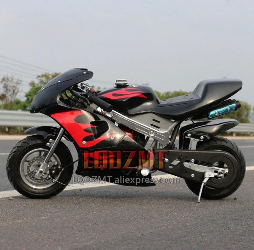 49CC 50CC 4-Stroke Gasoline MINI Motorcycle Street Sports Racing Small Dirt Bikes Adult Children Boy Girl Child Men Women MOTO