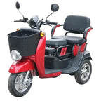 2025 Best 3 Wheel Passenger Tricycle Two Seat 48v Electric Tricycle Bike For Adults And Old People