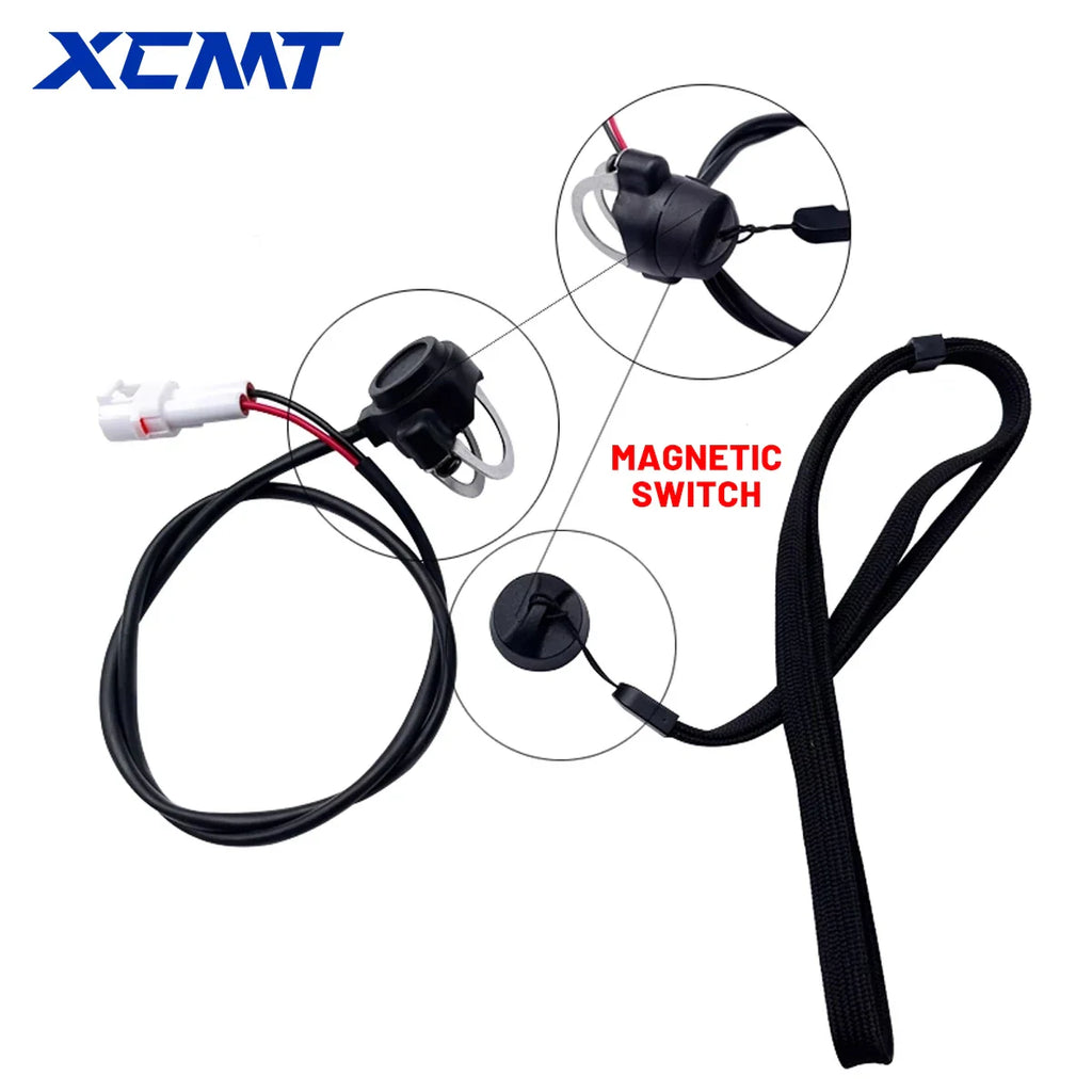 Motorcycle Emergency Kill Switch Magnetic Top Cap with Wrist Strap For 2 Stroke Pocket Mini Dirt Bike ATV Universal Accessories