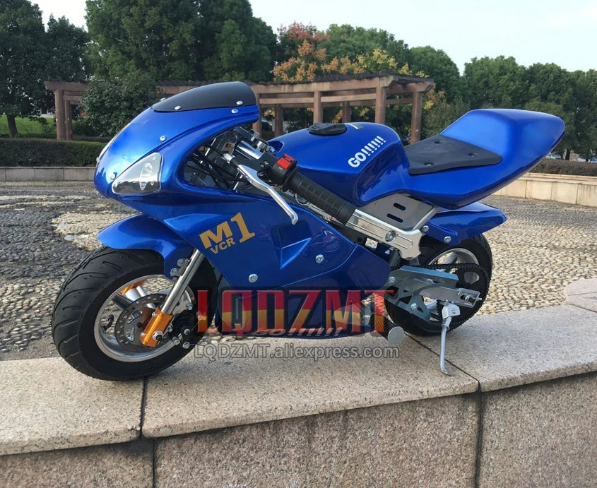 49CC 50CC 4-Stroke Gasoline MINI Motorcycle Street Sports Racing Small Dirt Bikes Adult Children Boy Girl Child Men Women MOTO