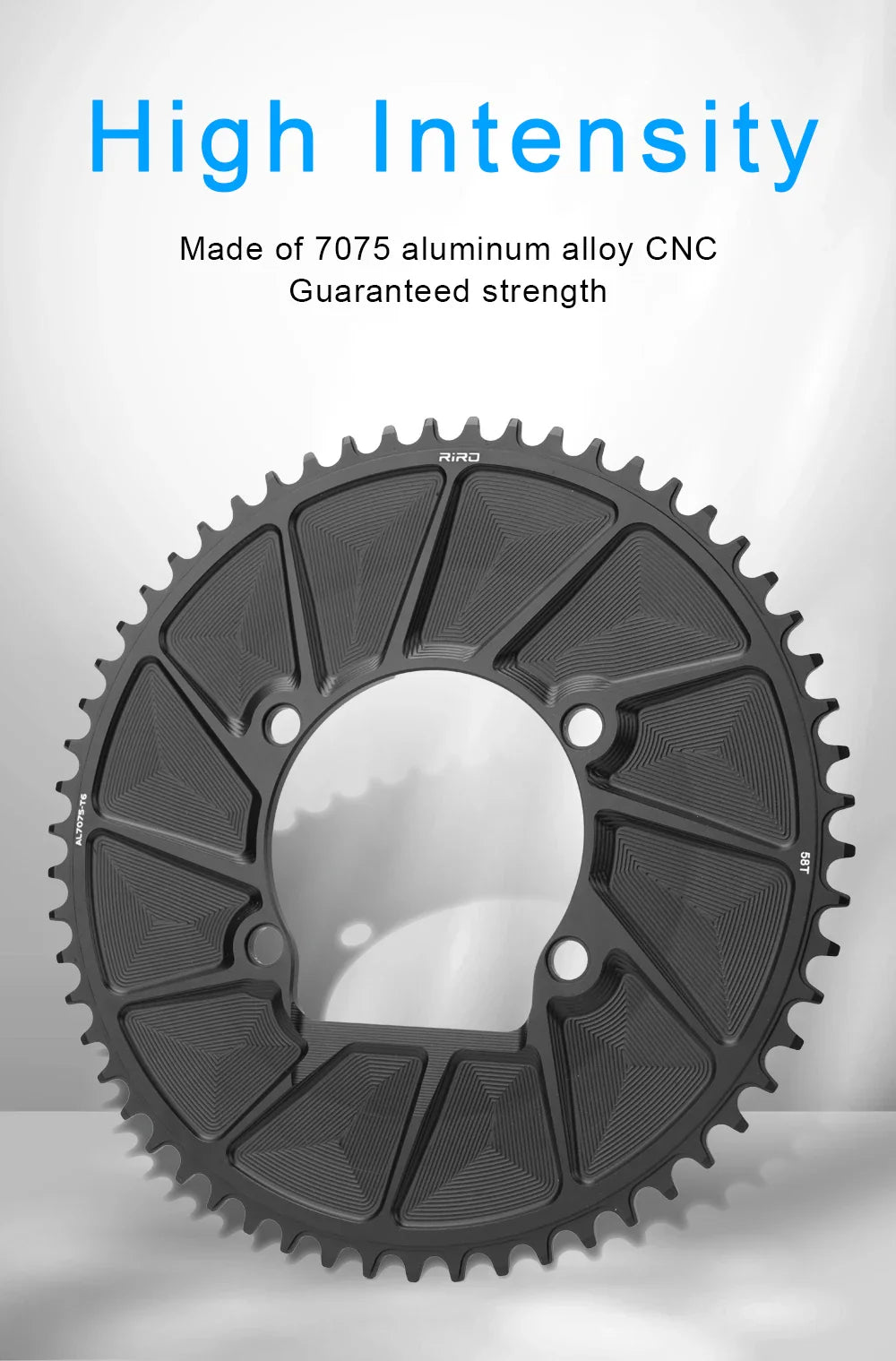 RIRO 110 BCD Chainring 9/10/11/12S Road Bike Chainring Aluminum Alloy Road Bicycle Chainwheel for SHIMANO R7000 R8000 R9100