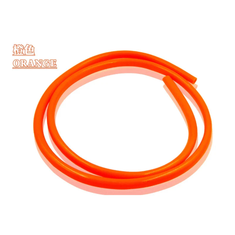 1M Motorcycle Hose 6mm Petrol Fuel Line Hose Gas Oil Pipe Tube For Mini Moto Dirt Bike Green Red Black Orange Pink Blue