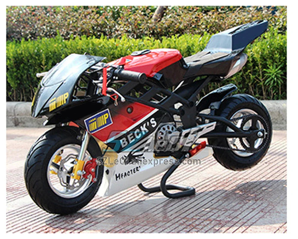 49CC 50CC 2-Stroke Gasoline MINI Motorcycle Street Sports Racing Small Dirt Bikes Adult Children Boy Girl Child Men Women MOTO