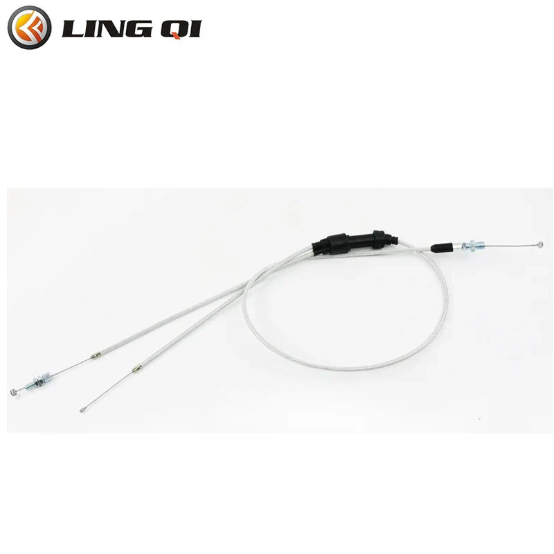 LINGQI Universal Throttle Cable Line for 49cc 50cc 70cc 90cc 110cc 125cc ATV Quad 4 Wheeler Mini Pit Dirt Bike