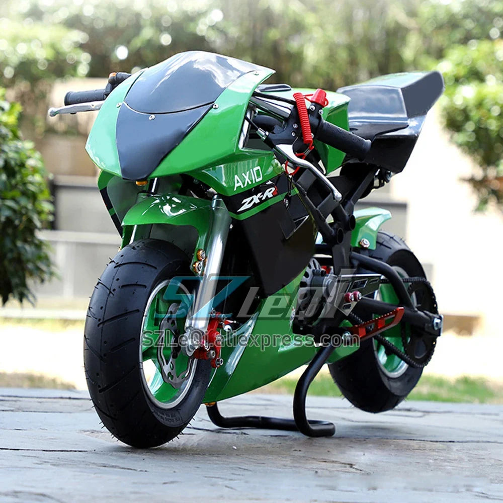 49CC 50CC 2-Stroke Gasoline MINI Motorcycle Street Sports Racing Small Dirt Bikes Adult Children Boy Girl Child Men Women MOTO
