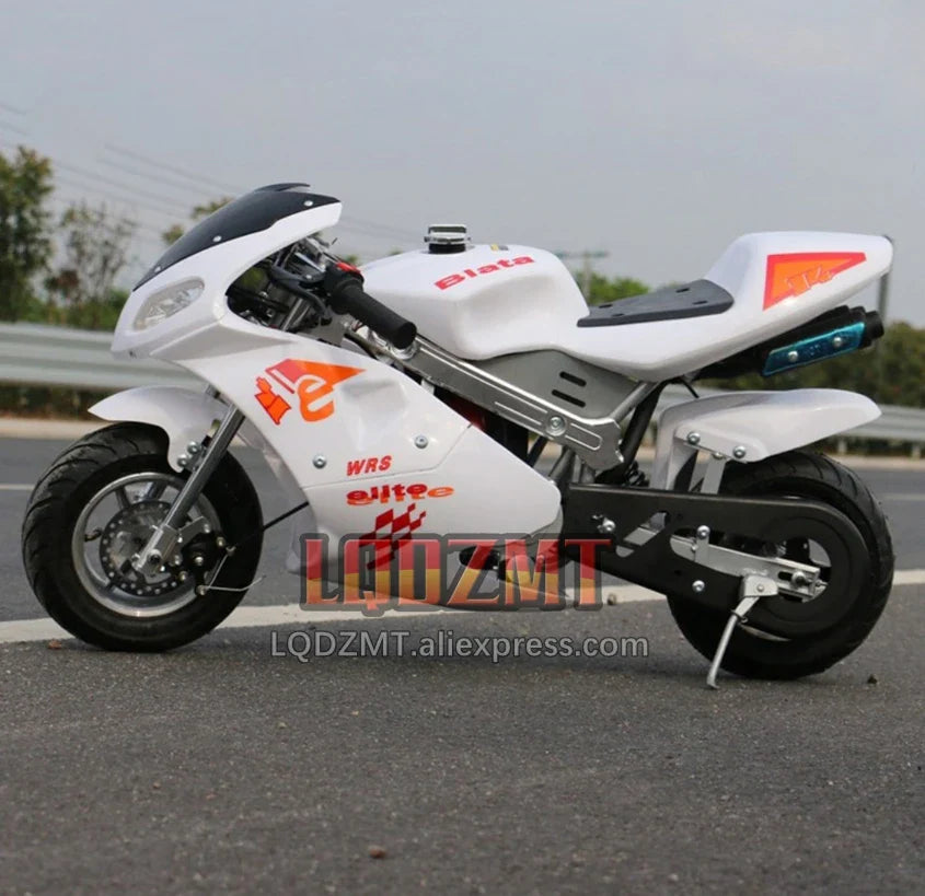 49CC 50CC 4-Stroke Gasoline MINI Motorcycle Street Sports Racing Small Dirt Bikes Adult Children Boy Girl Child Men Women MOTO