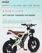 Mini motorcycle children riding electric bike 350W motor 36V 16Ah battery 16 inch tire E bike new urban sports electric bicycle