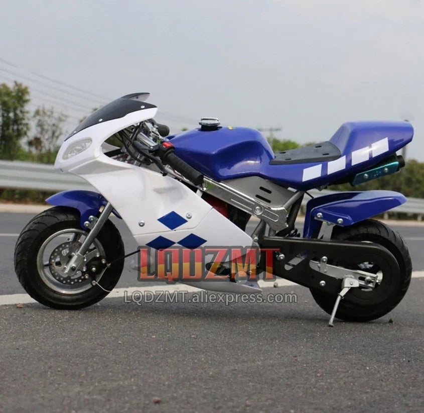 49CC 50CC 4-Stroke Gasoline MINI Motorcycle Street Sports Racing Small Dirt Bikes Adult Children Boy Girl Child Men Women MOTO