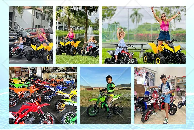Warehouse Factory Directly 50Cc 2Stroke Petrol All Model Pocket Bike Gas Powered Small Motocross