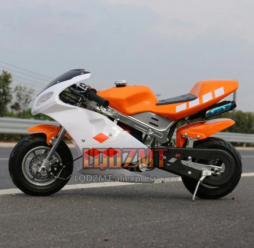 49CC 50CC 4-Stroke Gasoline MINI Motorcycle Street Sports Racing Small Dirt Bikes Adult Children Boy Girl Child Men Women MOTO