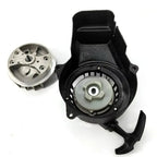 Lyr For  Moto Quad ATV Black Alloy Pull Start Recoil Starter with Screws  2 Stroke 47cc 49cc Pocket Coolster SX50 Mini Dirt Bike