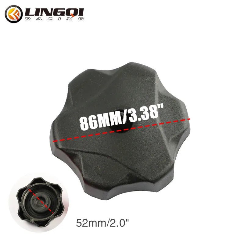 Universal Off Road Vehicle Fuel Gas Tank Cap Lid Replacement Plastic Covers for 49cc 70cc 90CC 110cc ATV Dirt Bike Accessories