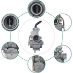 20mm For Keihin Honda CRF50F CRF80F XR50R PZ20 50cc 70cc 90cc 110cc 125cc 135cc Engine Dirt Pit Bike ATV Motorcycle Carburetor