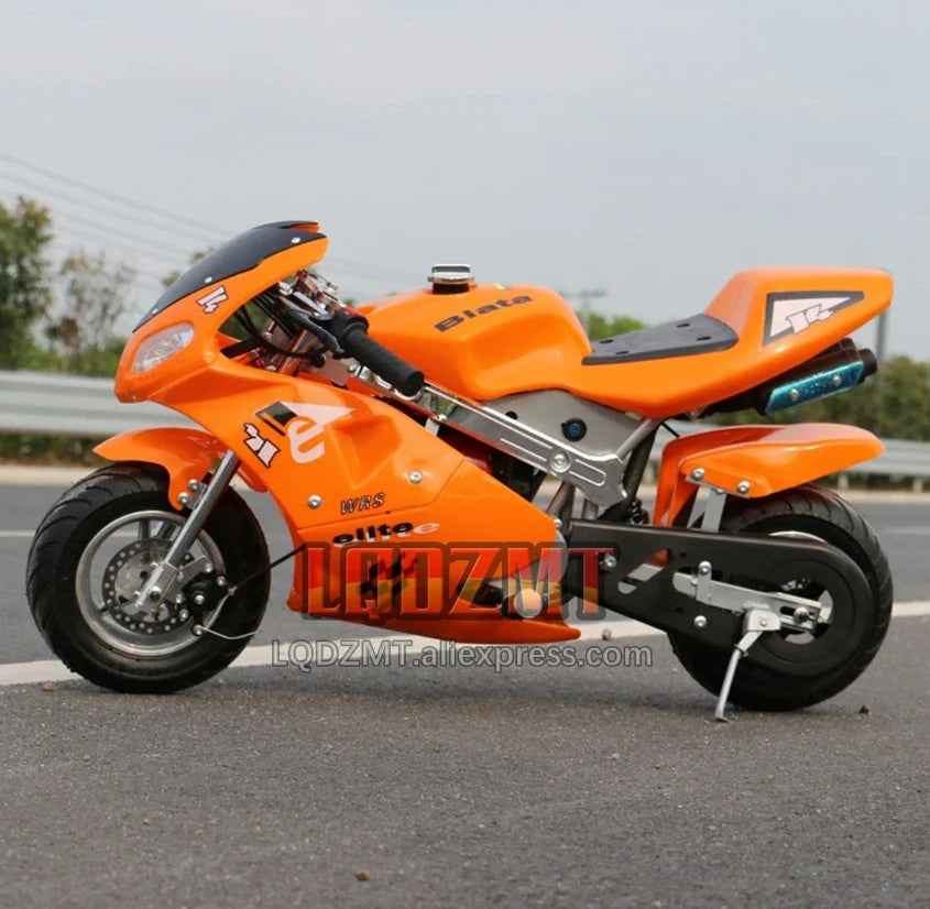 49CC 50CC 4-Stroke Gasoline MINI Motorcycle Street Sports Racing Small Dirt Bikes Adult Children Boy Girl Child Men Women MOTO