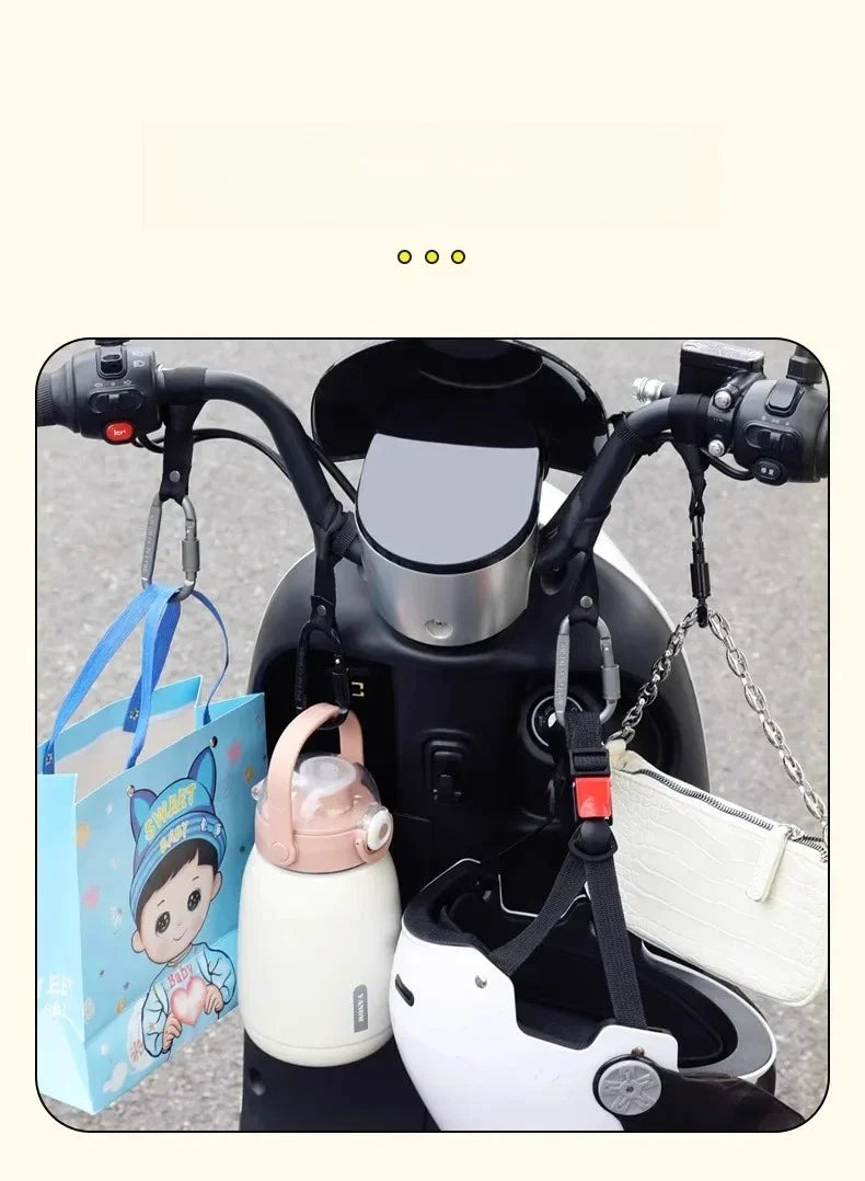 2Pcs/Set Electric Bike Hook,Front Universal Bicycle,Motorcycle Hook,Helmet Buckle,Special Electric Bike Storage